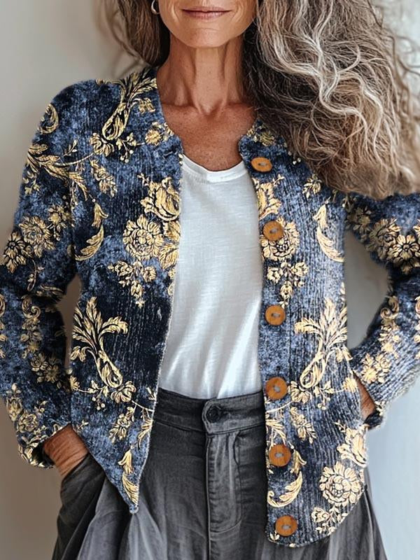 Marnie - Elegant and Luxurious Patterned Jacket for the Style  Conscious