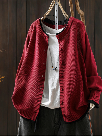 FAYE - TEXTURED CARDIGAN