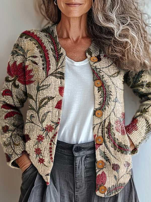 Eden - Elegant Flower Jacket Inspired by Nature