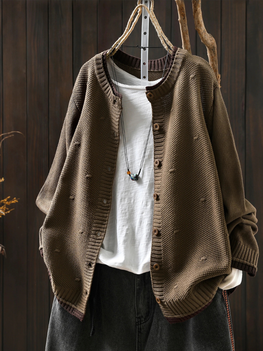 FAYE - TEXTURED CARDIGAN