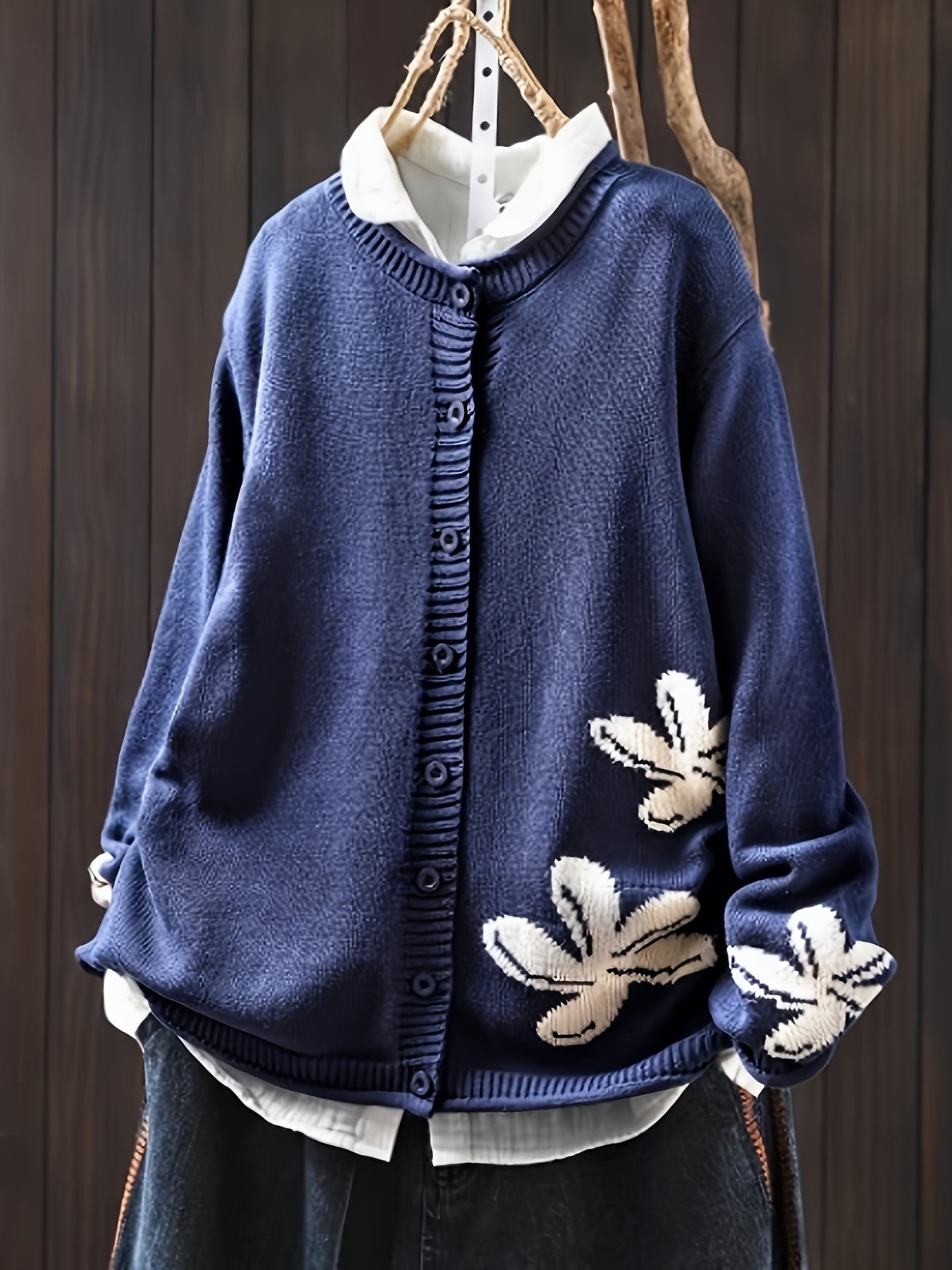 AYLA - FLORAL KNIT