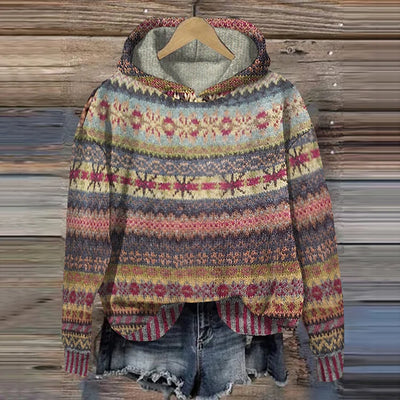 Ava - Cozy Ethnic Sweater