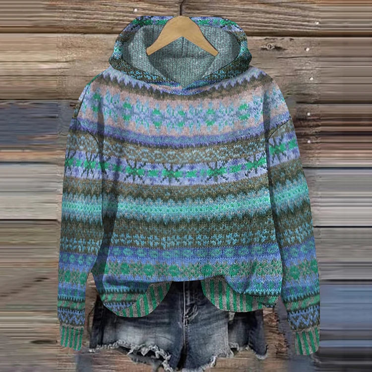 Ava - Cozy Ethnic Sweater