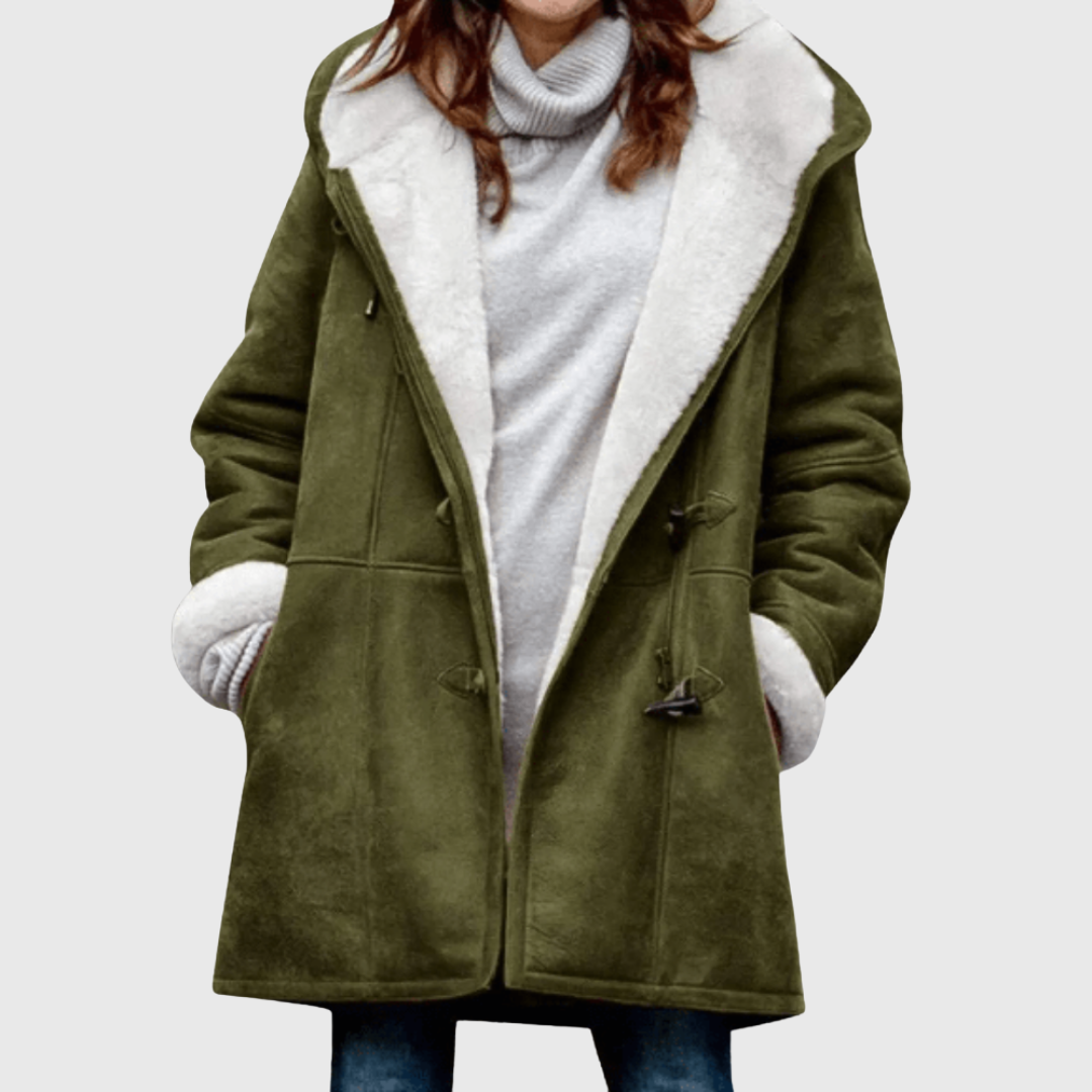 Lola - Warm Suede Fleece Fall Jacket