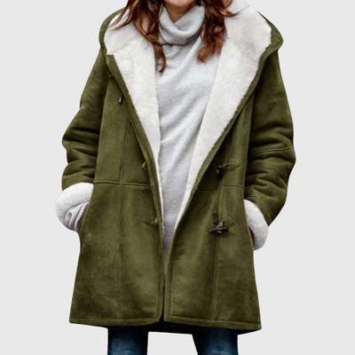 Lola - Warm Suede Fleece Fall Jacket