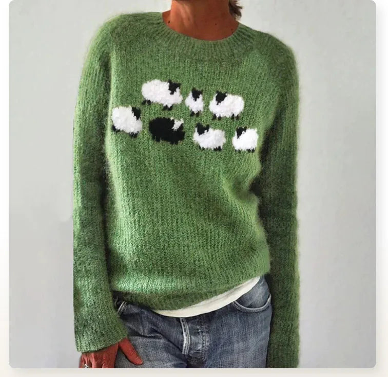 Daisy - Comfortable Cute Sheep Sweater