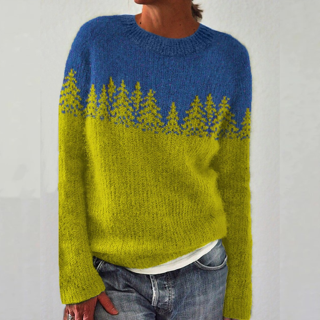 Evelyn - Cozy Retro Sweater