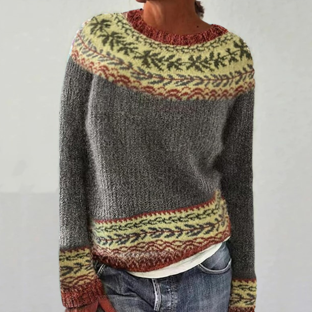 Lucy - Cozy Retro Sweater