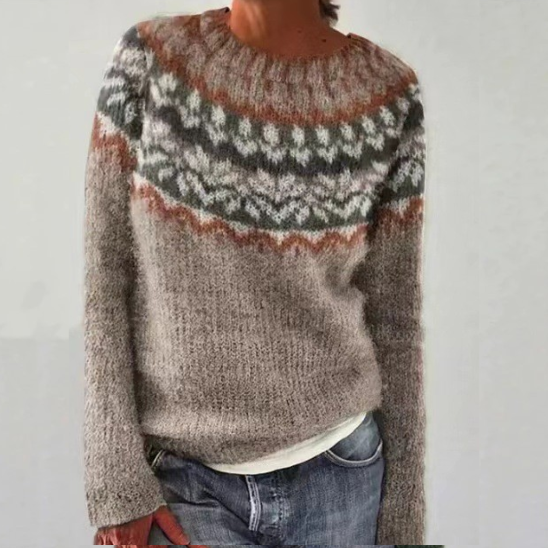 Scarlett - Cozy Retro Sweater