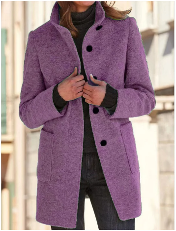 Harlow - Sleek Windbreaker Coat