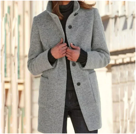 Harlow - Sleek Windbreaker Coat