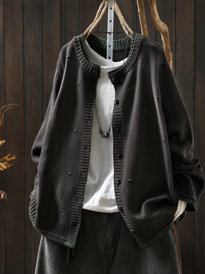 FAYE - TEXTURED CARDIGAN