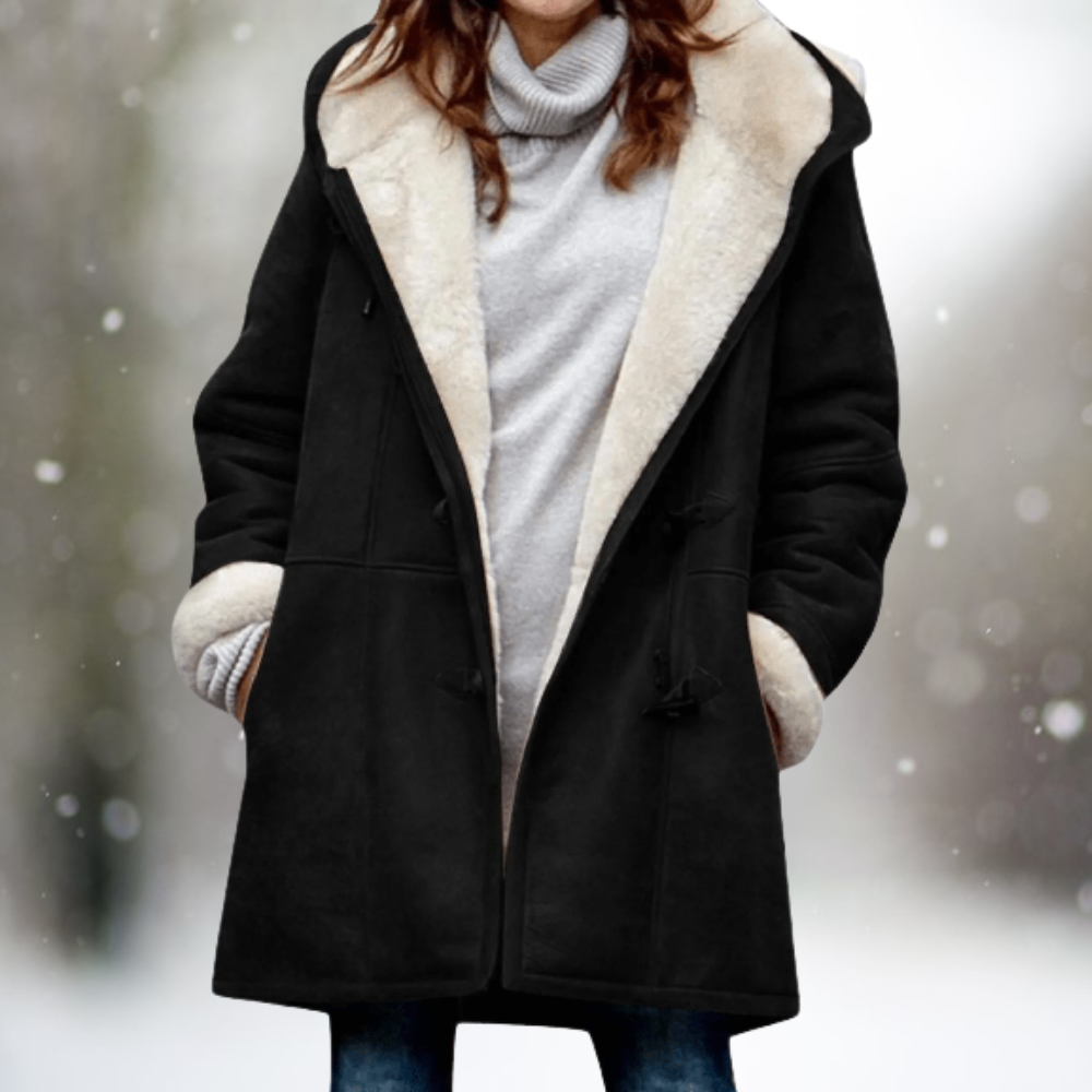 Lola - Warm Suede Fleece Fall Jacket
