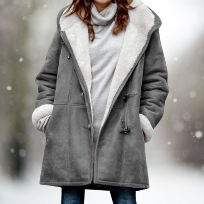 Lola - Warm Suede Fleece Fall Jacket