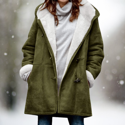 Lola - Warm Suede Fleece Fall Jacket