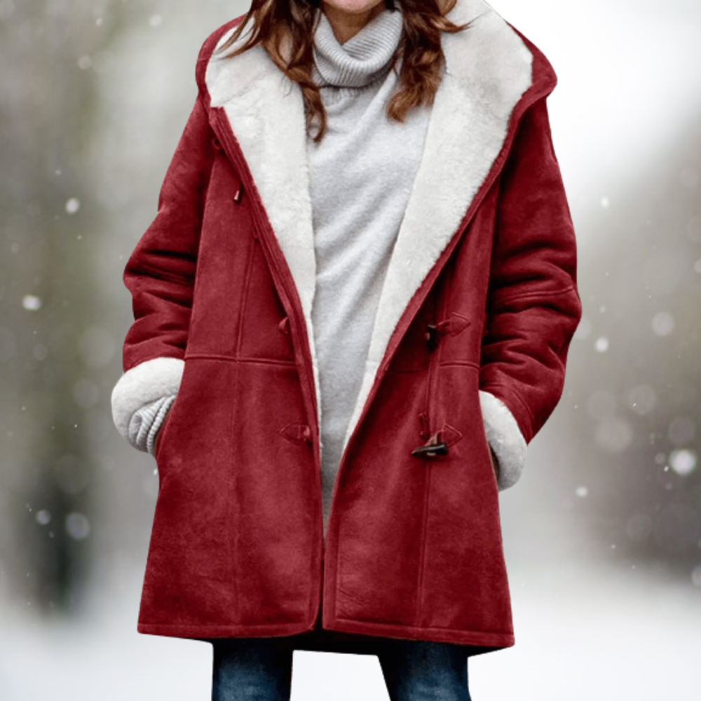 Lola - Warm Suede Fleece Fall Jacket