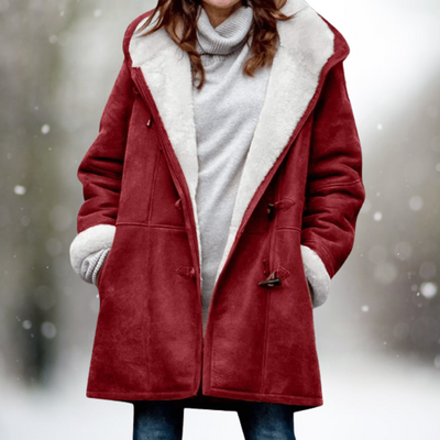 Lola - Warm Suede Fleece Fall Jacket