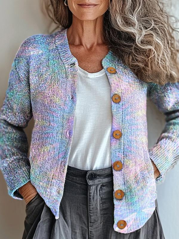 Effie - Sweet Pastel Patterned Jacket  Perfect for Spring